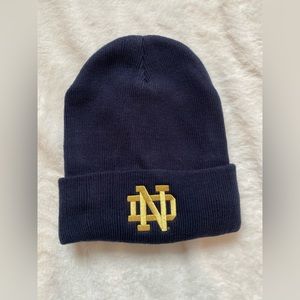 Authentic Notre Dame Fleece Lined Beanie OS